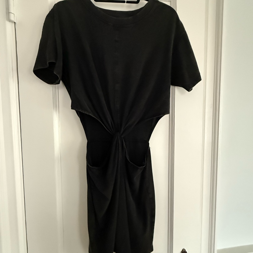 L*Space charcoal cut out t shirt dress